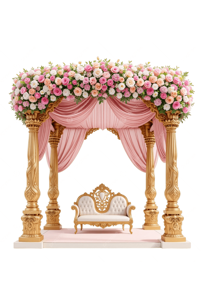 Royal Wedding Mandap Decor